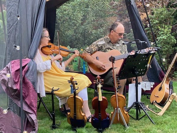 Outdoor concert in Courtenay, B.C.